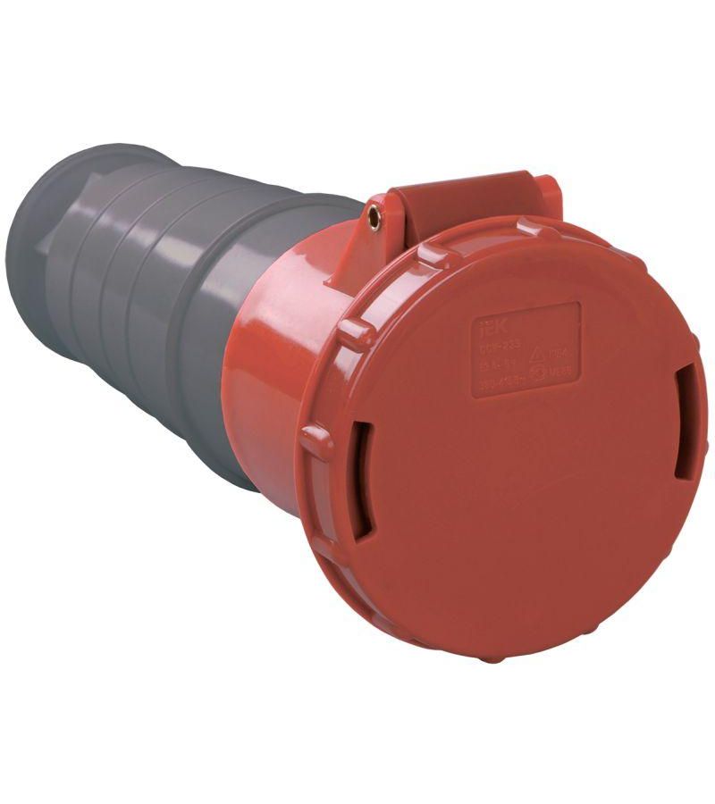 Розетка кабельная 63А 380В 3P+PE+N ССИ-235 IP54 ИЭК PSR22-063-5
Розетка кабельная 63А 380В 3P+PE+N ССИ-235 IP54 ИЭК PSR22-063-5