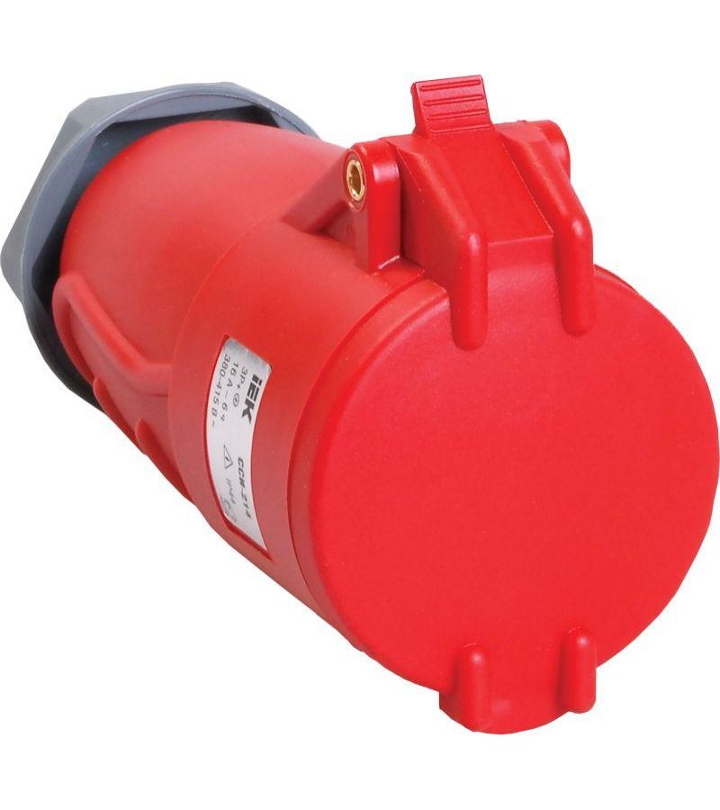 Розетка кабельная Magnum 16А 380В 3P+PE+N ССИ-215 IP44 ИЭК PSN22-016-5
Розетка кабельная Magnum 16А 380В 3P+PE+N ССИ-215 IP44 ИЭК PSN22-016-5