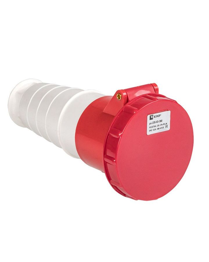 Розетка кабельная 63А 380В 3P+РЕ+N IP67 (235) EKF ps-235-63-380
Розетка кабельная 63А 380В 3P+РЕ+N IP67 (235) EKF ps-235-63-380