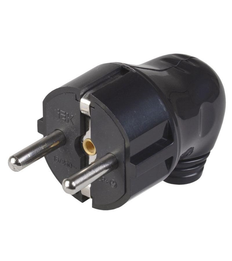 Вилка угловая ВПу11-02-Ст разборная с заземл. 16А черн. ИЭК EVP11-16-01-K02
Вилка угловая ВПу11-02-Ст разборная с заземл. 16А черн. ИЭК EVP11-16-01-K02