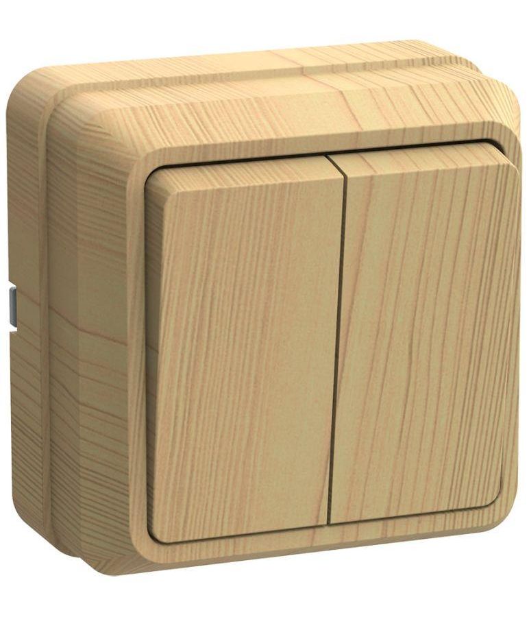 Выключатель 2-кл. ОП Октава 10А IP20 ВС20-2-0-ОС сосна ИЭК EVO20-K03-10-DC
Выключатель 2-кл. ОП Октава 10А IP20 ВС20-2-0-ОС сосна ИЭК EVO20-K03-10-DC