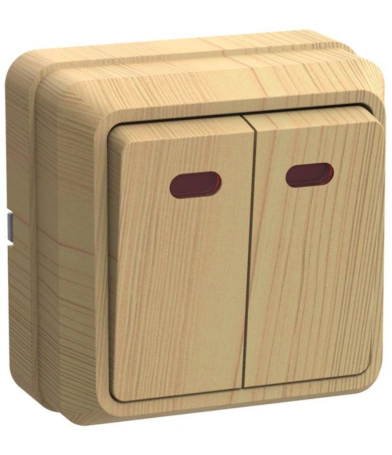 Выключатель 2-кл. ОП Октава 10А IP20 ВС20-2-1-ОС с индикацией сосна ИЭК EVO21-K03-10-DC
Выключатель 2-кл. ОП Октава 10А IP20 ВС20-2-1-ОС с индикацией сосна ИЭК EVO21-K03-10-DC