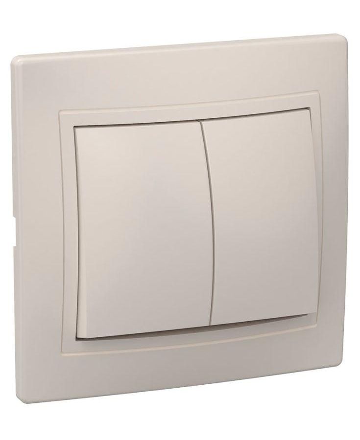 Выключатель 2-кл. СП Кварта 10А IP20 ВС10-2-0-ККм крем. ИЭК EVK20-K33-10-DM
Выключатель 2-кл. СП Кварта 10А IP20 ВС10-2-0-ККм крем. ИЭК EVK20-K33-10-DM