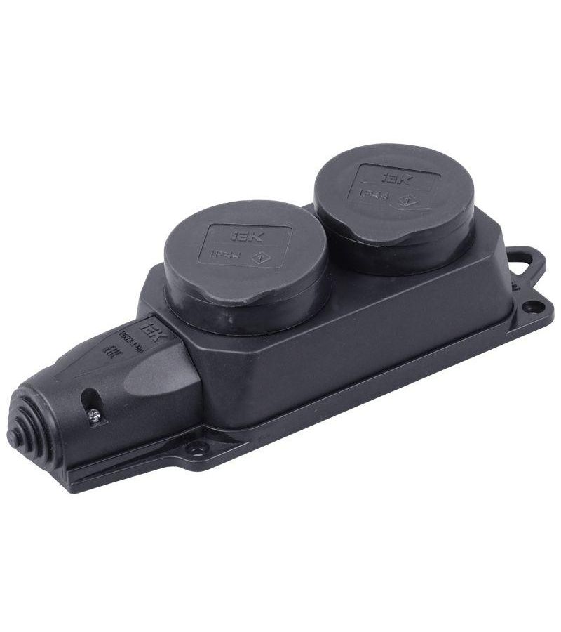 Розетка (колодка) 2-м Омега РБ32-1-0м IP44 с защ. крышкой каучук ИЭК PKR62-016-2-K02
Розетка (колодка) 2-м Омега РБ32-1-0м IP44 с защ. крышкой каучук ИЭК PKR62-016-2-K02