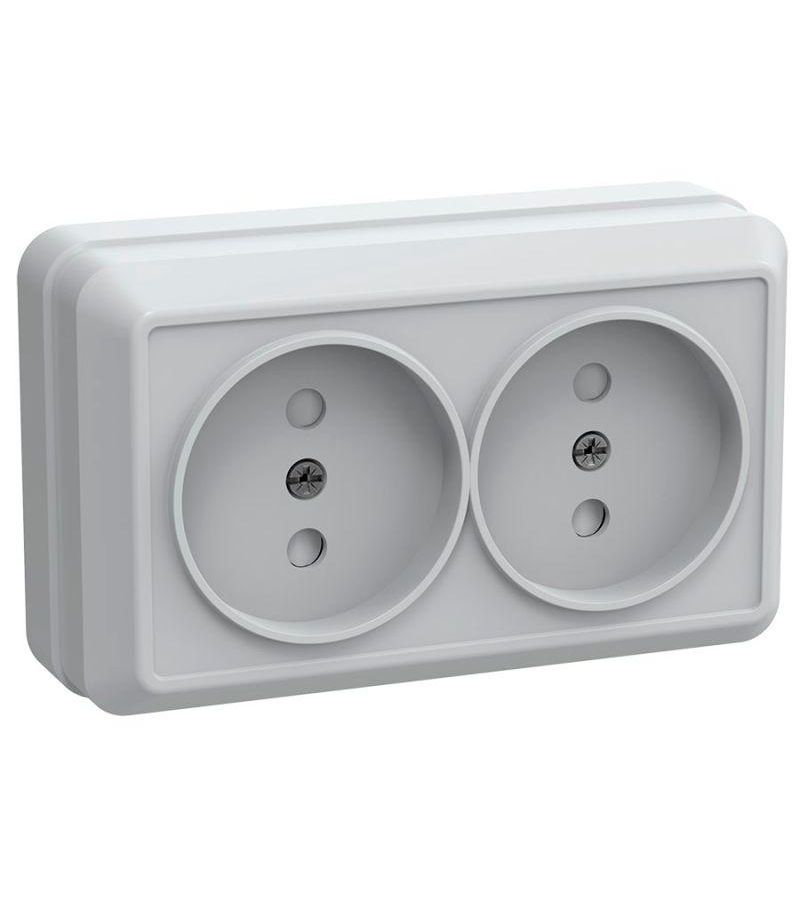 Розетка 2-м ОП Октава 10А IP20 защ. шторки без заземл. бел. ИЭК ERO23-K01-10-DC
Розетка 2-м ОП Октава 10А IP20 защ. шторки без заземл. бел. ИЭК ERO23-K01-10-DC