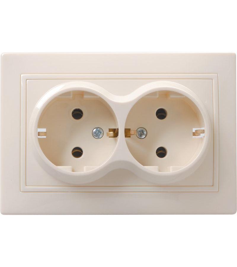 Розетка 2-м СП Кварта 16А РС12-3-ККм с заземл. IP20 крем. ИЭК ERK24-K33-16-DM
Розетка 2-м СП Кварта 16А РС12-3-ККм с заземл. IP20 крем. ИЭК ERK24-K33-16-DM