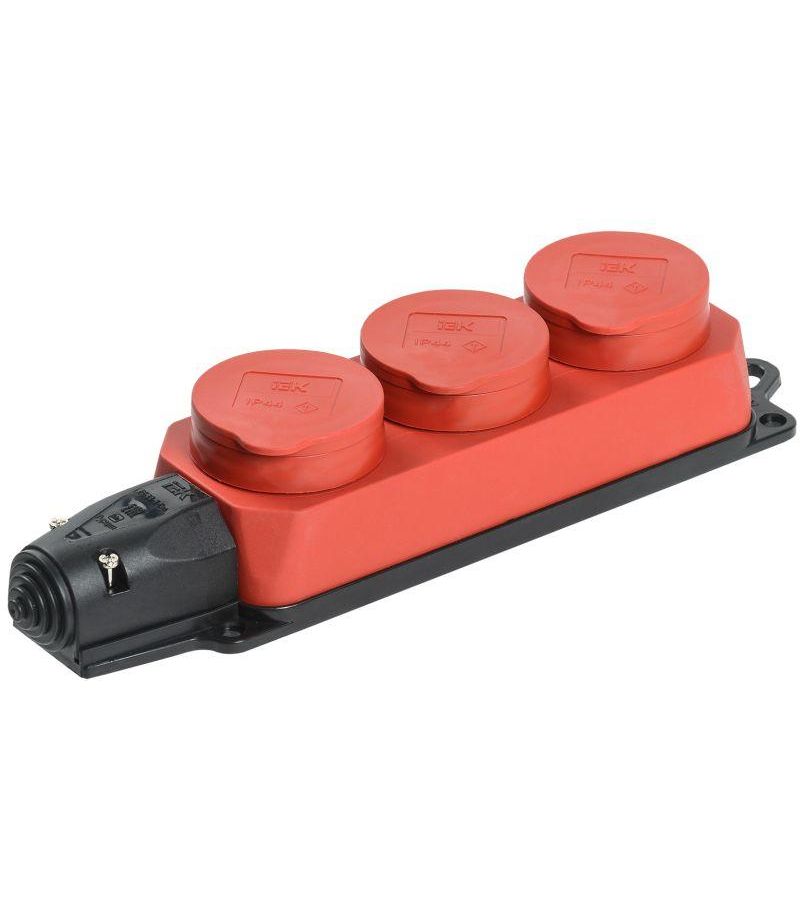 Розетка 3-м ОМЕГА РБ33-1-0м IP44 каучук красн. ИЭК PKR61-016-2-K04
Розетка 3-м ОМЕГА РБ33-1-0м IP44 каучук красн. ИЭК PKR61-016-2-K04