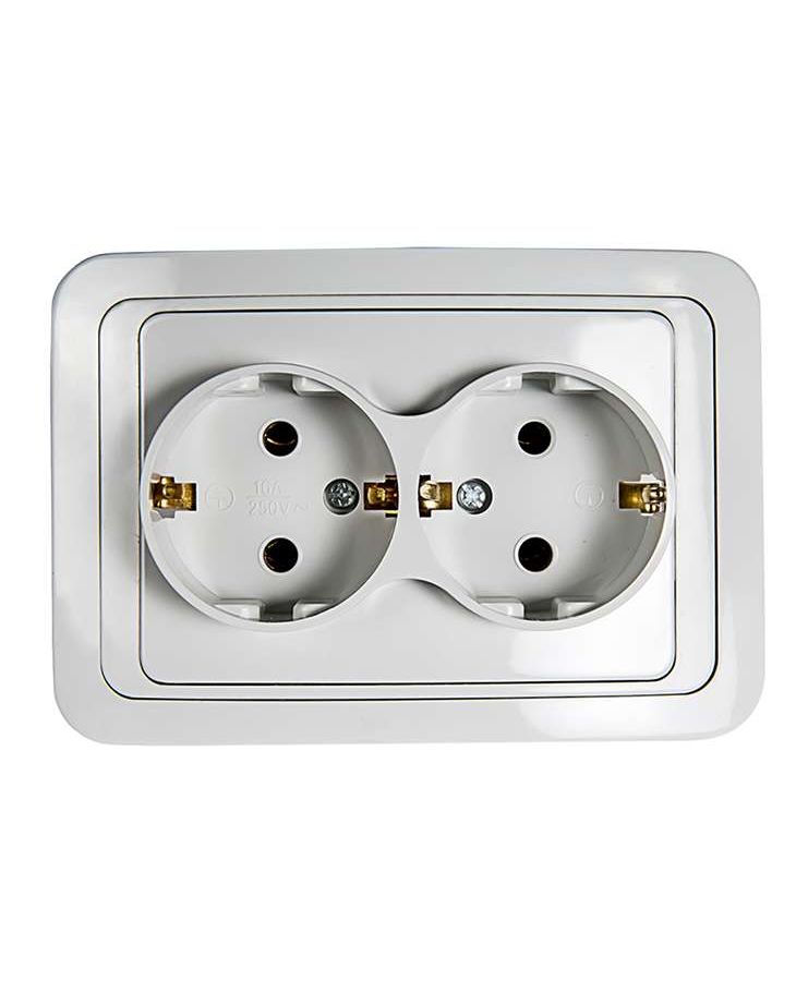 Розетка 2-м CLASSICO с заземл. 2128 бел. ASD / IN HOME 4680005959921
Розетка 2-м CLASSICO с заземл. 2128 бел. ASD / IN HOME 4680005959921