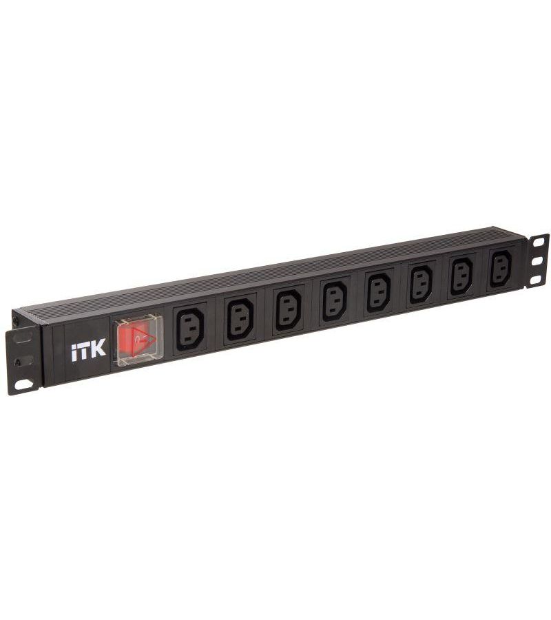 Блок розеток 8 мест PDU 19дюймов IEC320 C13 PH12-8C133 с LED выкл. алюм. профиль1U вход C14 без шнура ITK PH12-8C133
Блок розеток 8 мест PDU 19дюймов IEC320 C13 PH12-8C133 с LED выкл. алюм. профиль1U вход C14 без шнура ITK PH12-8C133