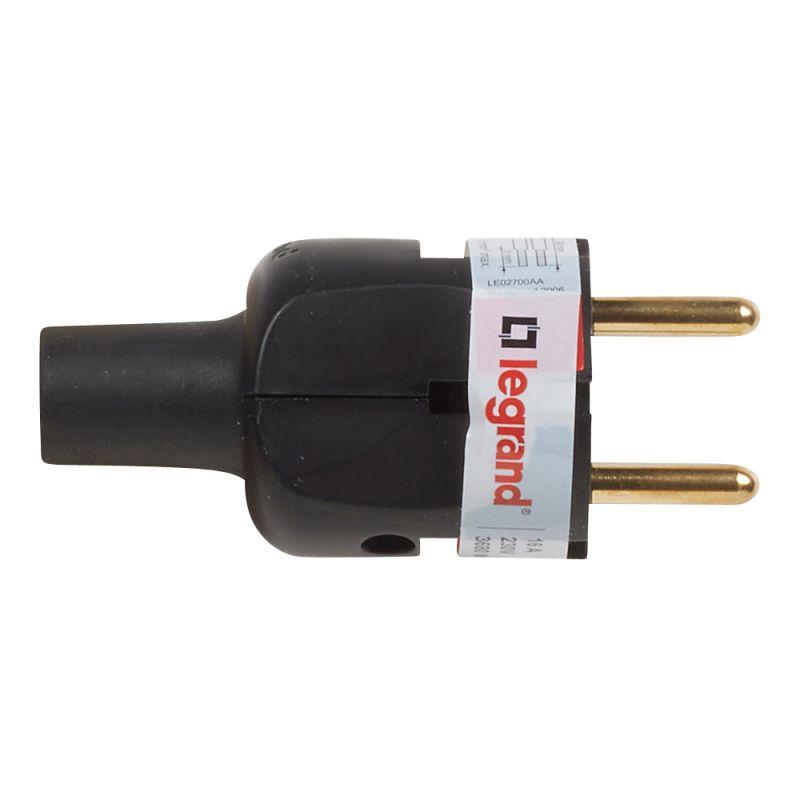 Вилка электрич. каб. Helium 16А 2K плоская черн. Leg 050181
Вилка электрич. каб. Helium 16А 2K плоская черн. Leg 050181