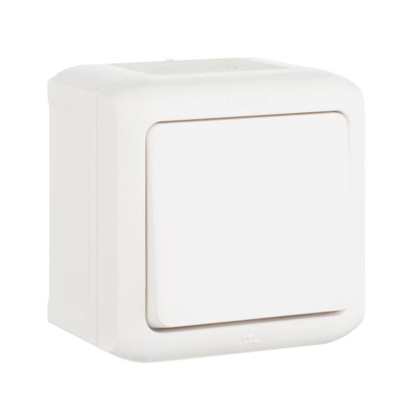 Выключатель 1-кл. ОП Quteo 10А IP44 250В 10AX бел. Leg 782300
Выключатель 1-кл. ОП Quteo 10А IP44 250В 10AX бел. Leg 782300