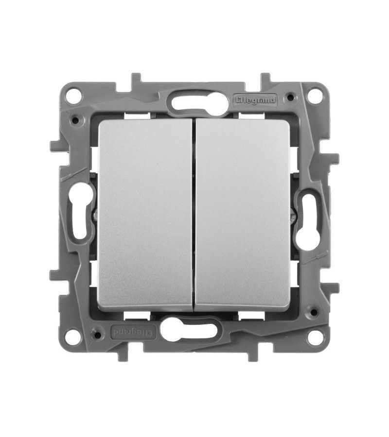 Механизм выключателя 2-кл. СП Etika 10А IP20 250В 10AX авт. зажимы алюм. Leg 672402
Механизм выключателя 2-кл. СП Etika 10А IP20 250В 10AX авт. зажимы алюм. Leg 672402