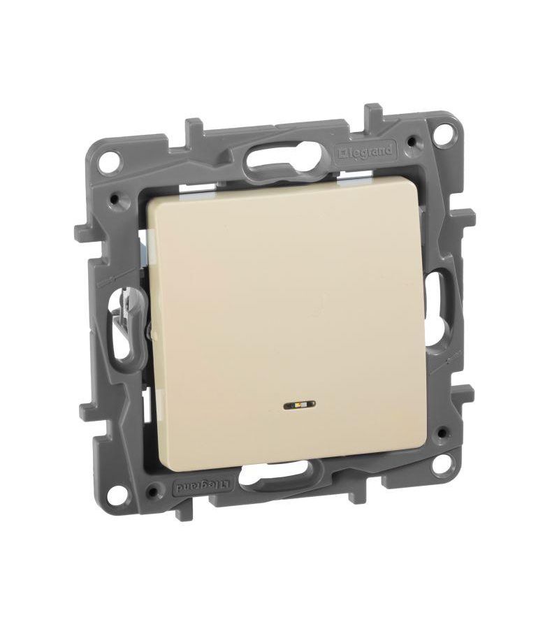 Механизм переключателя 1-кл. СП Etika Plus 10А IP20 250В 10AX с подсветкой безвинт. зажимы сл. кость Leg 672315
Механизм переключателя 1-кл. СП Etika Plus 10А IP20 250В 10AX с подсветкой безвинт. зажимы сл. кость Leg 672315