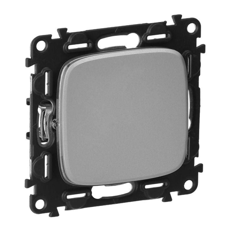 Механизм переключателя 1-кл. СП Valena Allure 10А IP20 250В 10AX с лиц. панелью безвинт. зажимы алюм. Leg 752906
Механизм переключателя 1-кл. СП Valena Allure 10А IP20 250В 10AX с лиц. панелью безвинт. зажимы алюм. Leg 752906