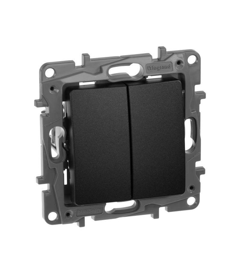 Механизм переключателя 2-кл. СП Etika Plus 10А IP20 250В 10AX безвинт. зажимы антрацит Leg 672612
Механизм переключателя 2-кл. СП Etika Plus 10А IP20 250В 10AX безвинт. зажимы антрацит Leg 672612