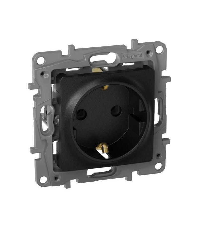 Механизм розетки 1-м СП Etika 2К+З 16А с заземл. винт. зажимы антрацит Leg 672621
Механизм розетки 1-м СП Etika 2К+З 16А с заземл. винт. зажимы антрацит Leg 672621