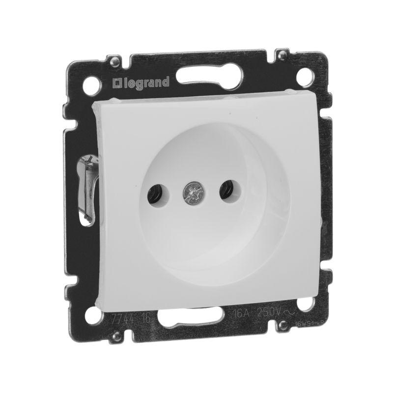 Механизм розетки 1-м СП Valena 16А IP21 без заземл. бел. Leg 774416
Механизм розетки 1-м СП Valena 16А IP21 без заземл. бел. Leg 774416