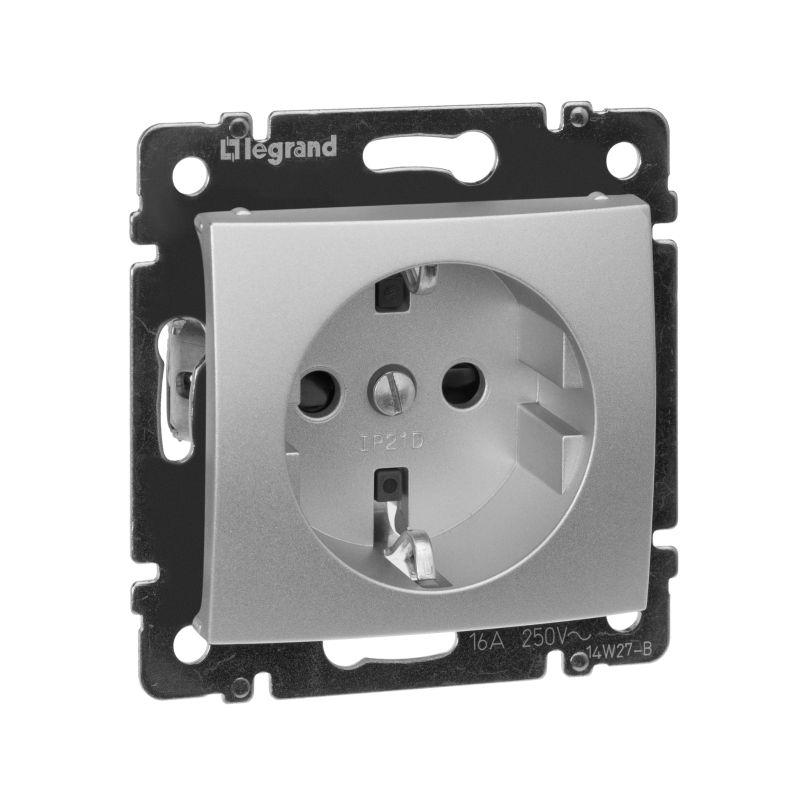 Механизм розетки 1-м СП Valena защ. шторки с заземл. алюм. Leg 770121
Механизм розетки 1-м СП Valena защ. шторки с заземл. алюм. Leg 770121