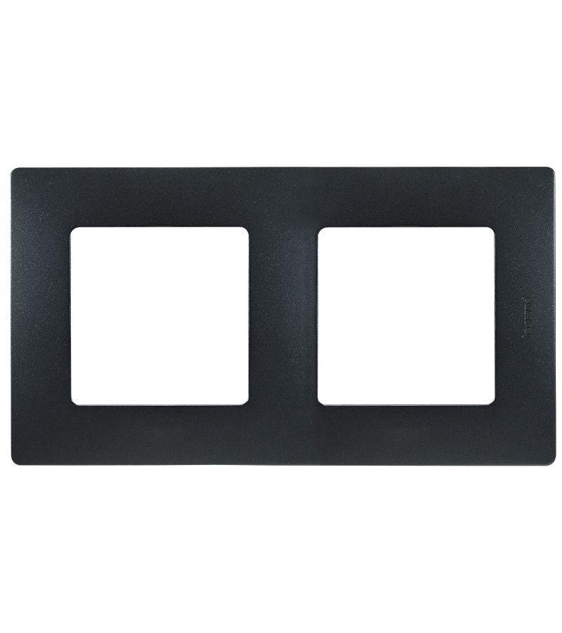 Рамка 2-м Etika антрацит Leg 672582
Рамка 2-м Etika антрацит Leg 672582