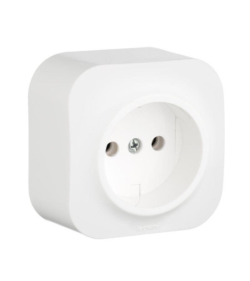 Розетка 1-м ОП Quteo 16А IP20 без заземл. бел. Leg 782210
Розетка 1-м ОП Quteo 16А IP20 без заземл. бел. Leg 782210