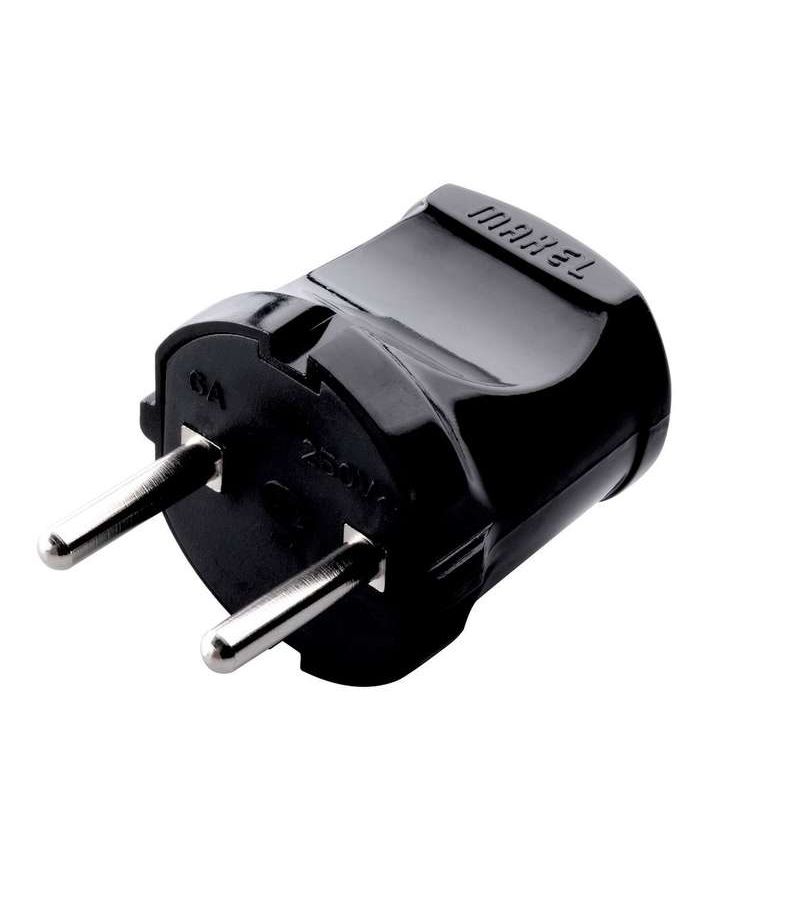 Вилка электрическая без заземл. черн. Makel 10051
Вилка электрическая без заземл. черн. Makel 10051