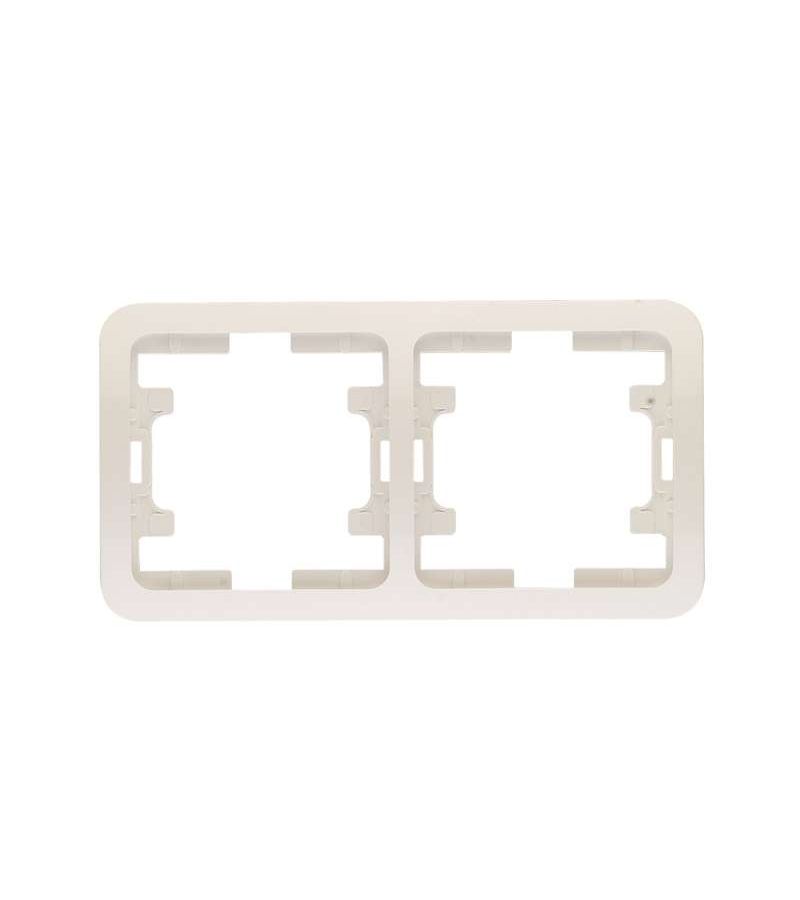 Рамка 2-м Mimoza горизонт. бел. Makel 22012
Рамка 2-м Mimoza горизонт. бел. Makel 22012