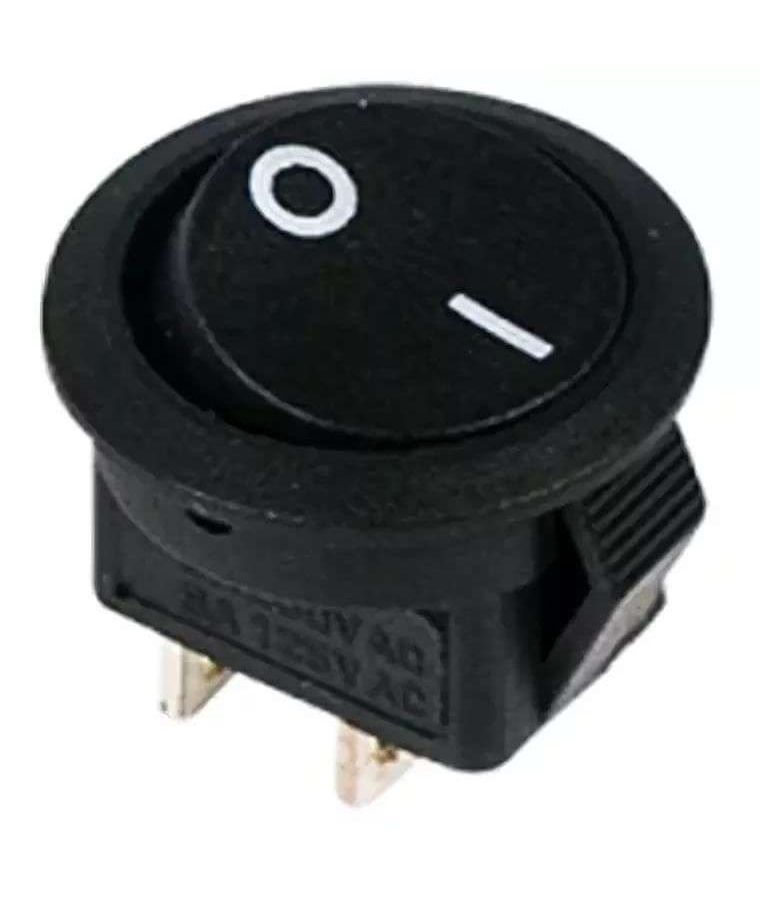 Выключатель клавишный 250В 6А (2с) ON-OFF круглый черн. Micro (RWB-105; SC-214) Rexant 36-2510
Выключатель клавишный 250В 6А (2с) ON-OFF круглый черн. Micro (RWB-105; SC-214) Rexant 36-2510