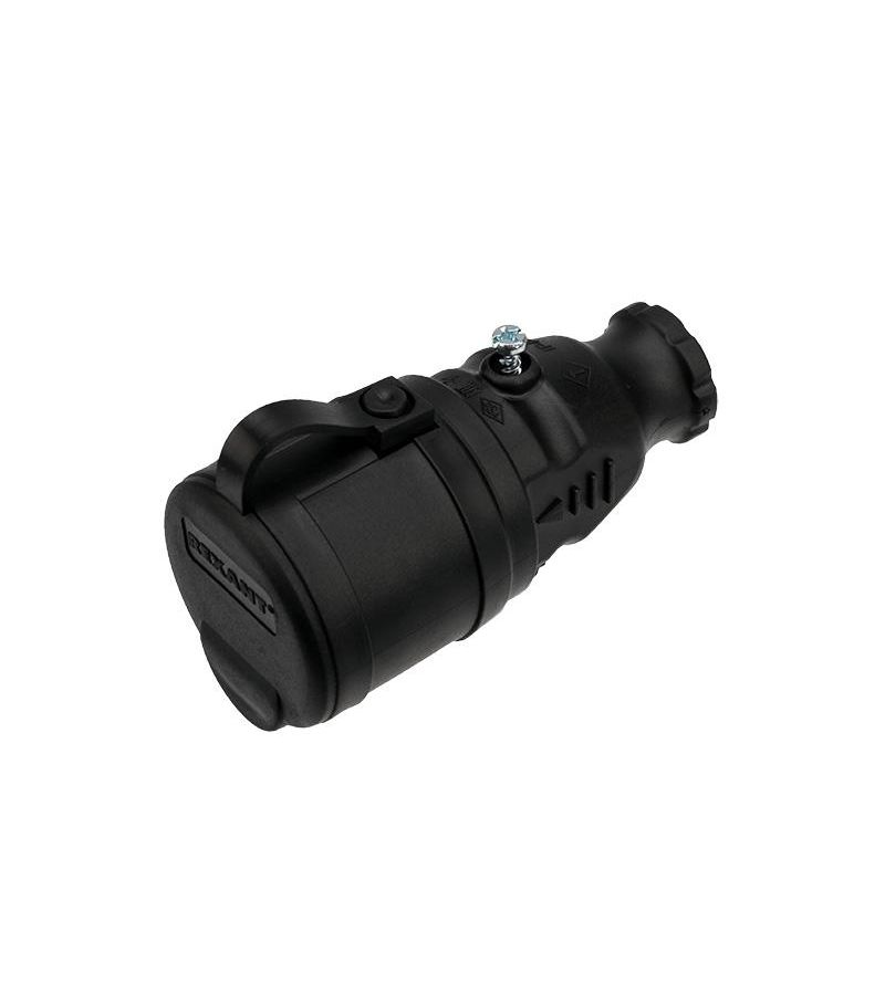 Розетка переноснаявлагозащ. с крышкой с/з 16А IP44 каучук Rexant 111-004
Розетка переноснаявлагозащ. с крышкой с/з 16А IP44 каучук Rexant 111-004