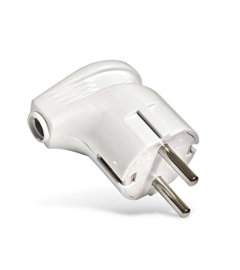 Вилка электрич. с заземл. угл. бел. 16А 250В (еврослот) UNIVersal А105
Вилка электрич. с заземл. угл. бел. 16А 250В (еврослот) UNIVersal А105