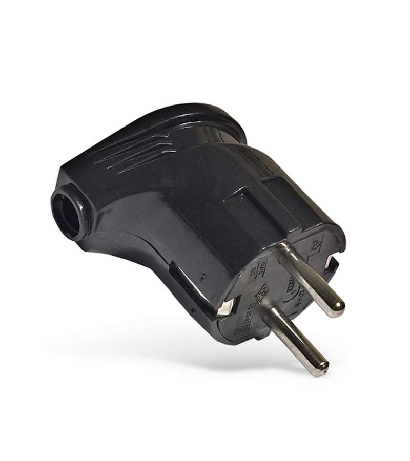 Вилка электрич. с заземл. угл. черн. 16А 250В (еврослот) UNIVersal А0105
Вилка электрич. с заземл. угл. черн. 16А 250В (еврослот) UNIVersal А0105