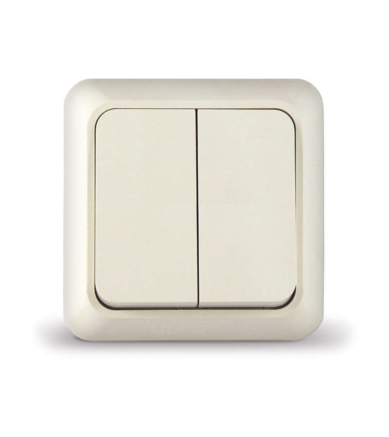 Выключатель 2-кл. ОП Олимп 10А IP20 сл. кость UNIVersal Б-О0023
Выключатель 2-кл. ОП Олимп 10А IP20 сл. кость UNIVersal Б-О0023