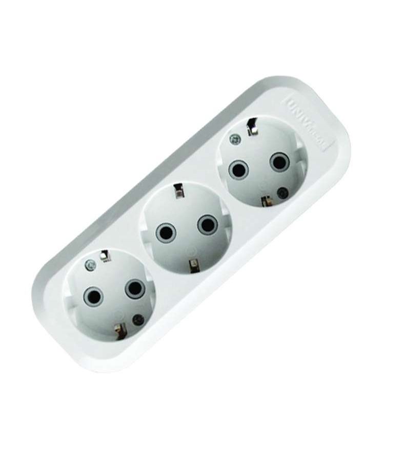 Колодка удлинителя 3-м АВС-пл. с заземл. UNIVersal E303
Колодка удлинителя 3-м АВС-пл. с заземл. UNIVersal E303