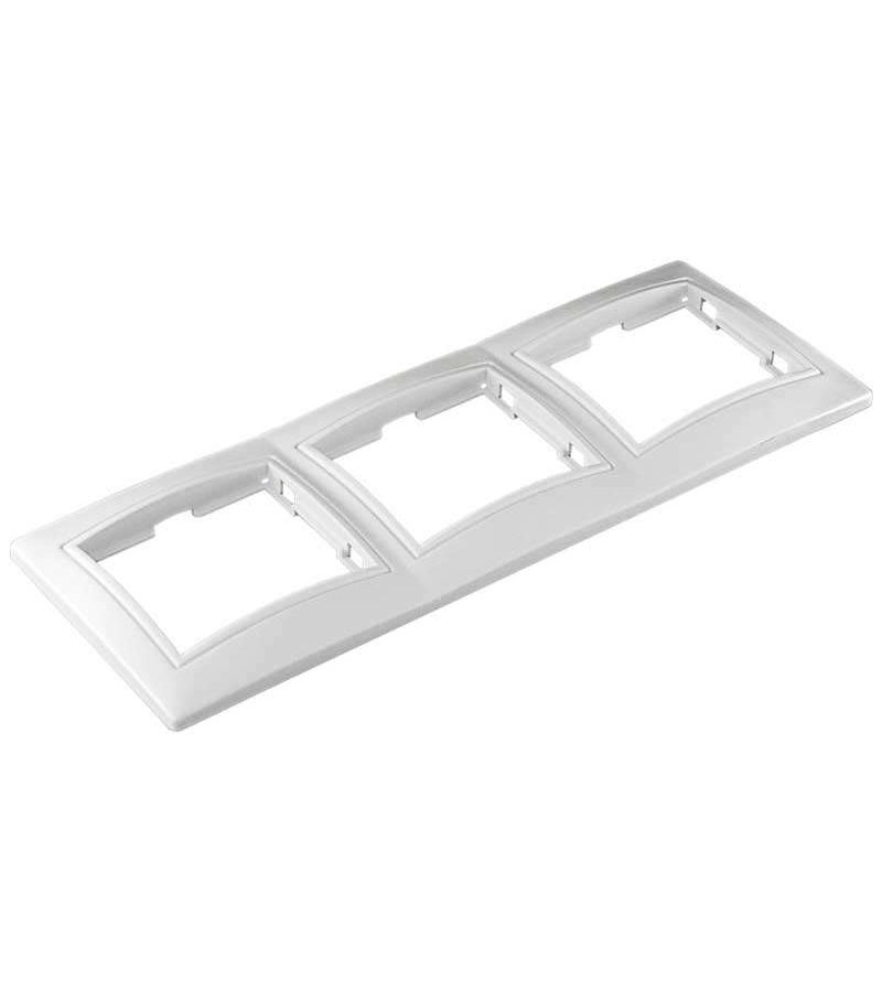 Рамка 3-м СП Севиль горизонт. бел. UNIVersal С0045
Рамка 3-м СП Севиль горизонт. бел. UNIVersal С0045