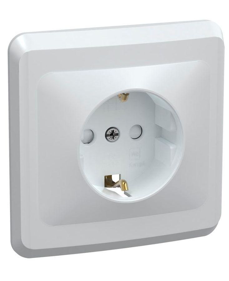 Розетка 1-м СП Вега РСш10-3-ВБ с заземл. контактом и защ. штор 16А бел. ИЭК ERV14-K01-16-DM
Розетка 1-м СП Вега РСш10-3-ВБ с заземл. контактом и защ. штор 16А бел. ИЭК ERV14-K01-16-DM