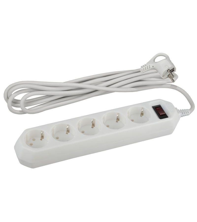 Удлинитель с сетевым фильтром 5х3м USF-5es-3m-W с заземл с выкл. ПВС 3х0.75 бел.ЭРА Б0019033
Удлинитель с сетевым фильтром 5х3м USF-5es-3m-W с заземл с выкл. ПВС 3х0.75 бел.ЭРА Б0019033