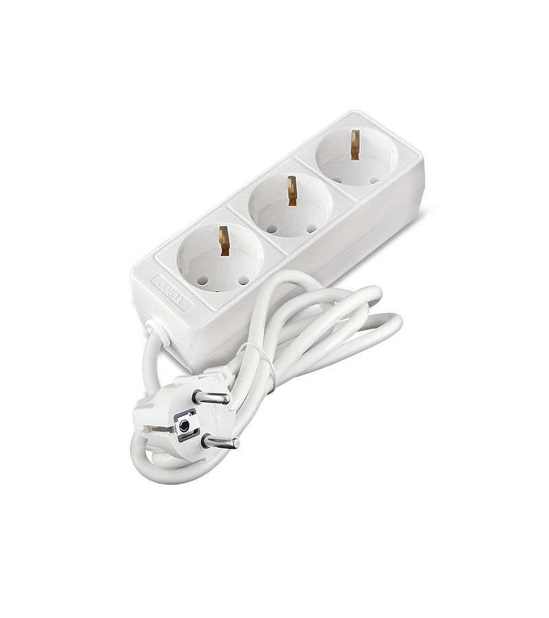 Удлинитель ПВС 3х1.5м с заземл. 10А IP20 2.2кВт Союз 481S-9301
Удлинитель ПВС 3х1.5м с заземл. 10А IP20 2.2кВт Союз 481S-9301