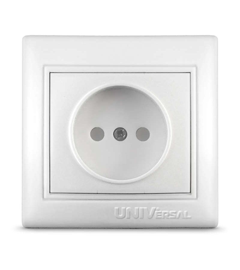 Розетка 1-м СП Севиль 16А IP20 защ. шторки без заземл. бел. Universal С0047
Розетка 1-м СП Севиль 16А IP20 защ. шторки без заземл. бел. Universal С0047