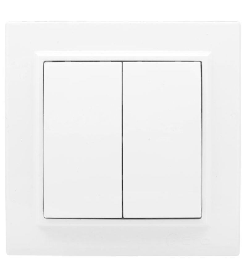 Выключатель 2-кл. СП Минск 10А IP20 бел. Basic EKF ERV10-023-10
Выключатель 2-кл. СП Минск 10А IP20 бел. Basic EKF ERV10-023-10