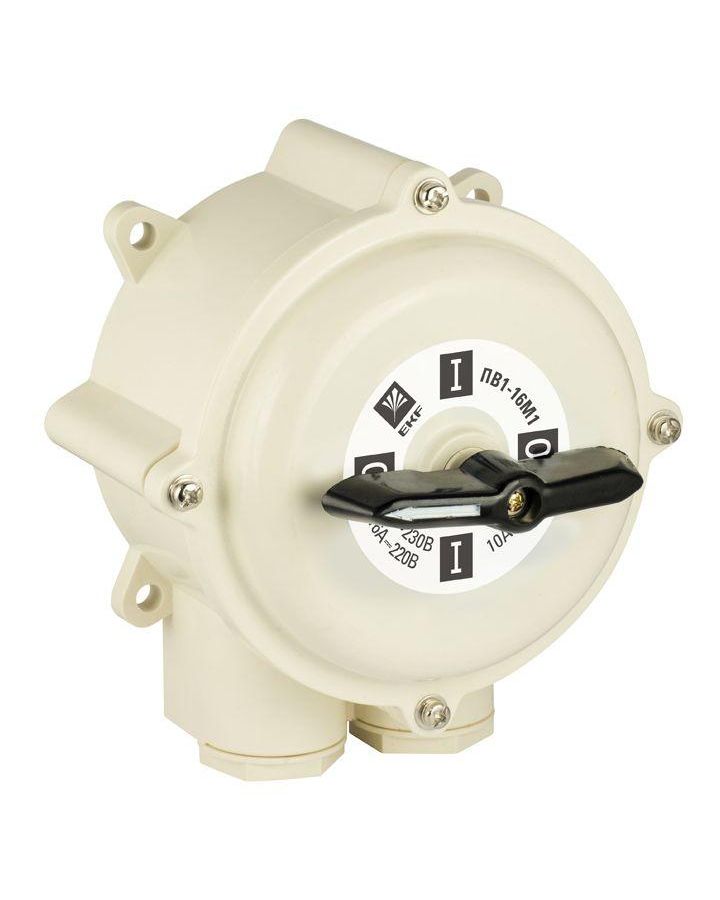 Выключатель пакетный 1-кл. 16А IP56 ПВ2-16 М1 пл. беж. EKF pv-2-16-4
Выключатель пакетный 1-кл. 16А IP56 ПВ2-16 М1 пл. беж. EKF pv-2-16-4