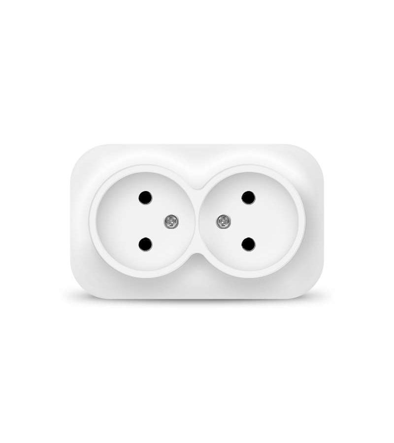 Розетка 2-м ОП 10А IP20 без заземл. бел. IONICH 1417
Розетка 2-м ОП 10А IP20 без заземл. бел. IONICH 1417