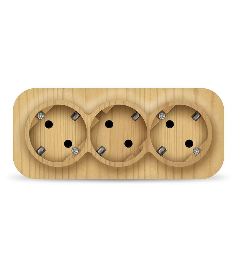 Розетка 3-м ОП 16А IP20 с заземл. сосна IONICH 1440
Розетка 3-м ОП 16А IP20 с заземл. сосна IONICH 1440