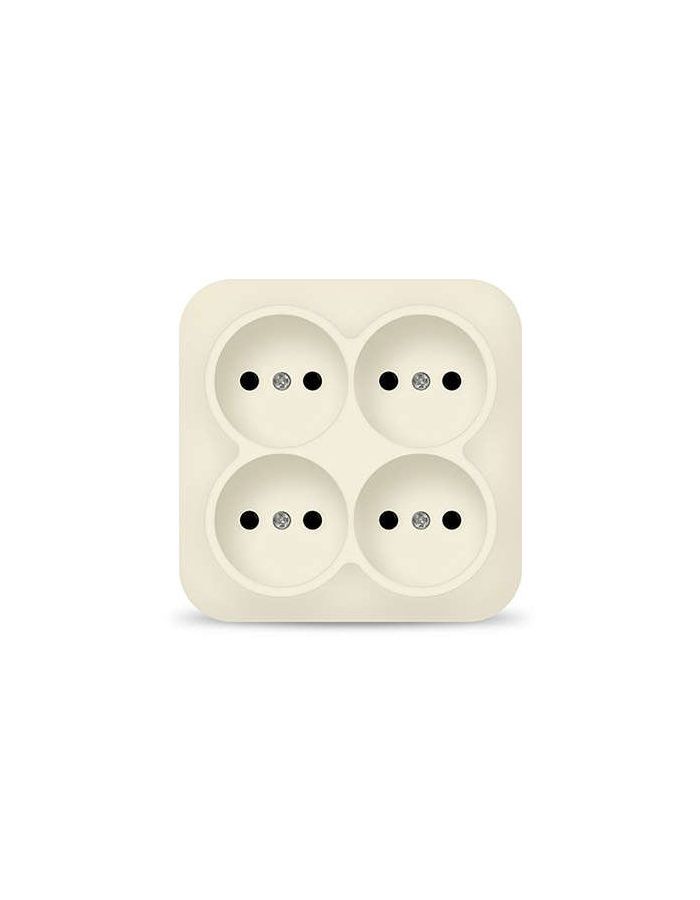 Розетка 4-м ОП 10А IP20 без заземл. сл. кость квадрат IONICH 1453
Розетка 4-м ОП 10А IP20 без заземл. сл. кость квадрат IONICH 1453