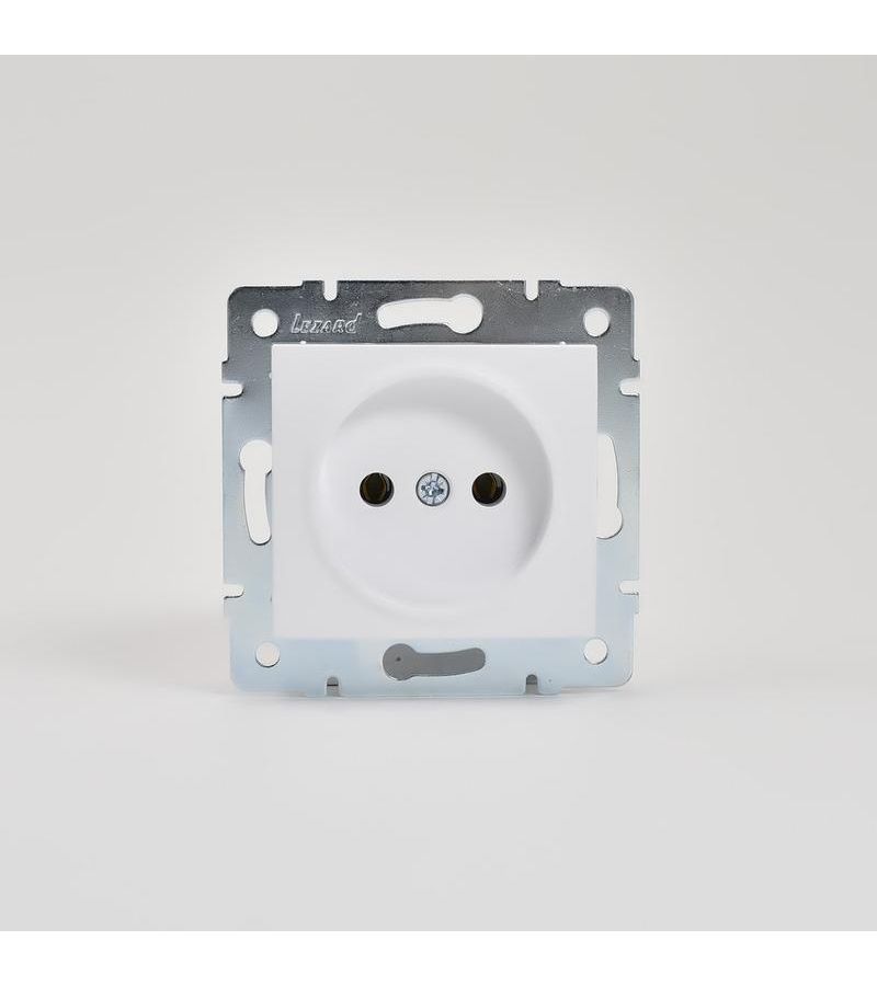 Механизм розетки 1-м СП KARINA 16А IP20 без заземл. термопласт бел. LEZARD 707-0288-121B
Механизм розетки 1-м СП KARINA 16А IP20 без заземл. термопласт бел. LEZARD 707-0288-121B