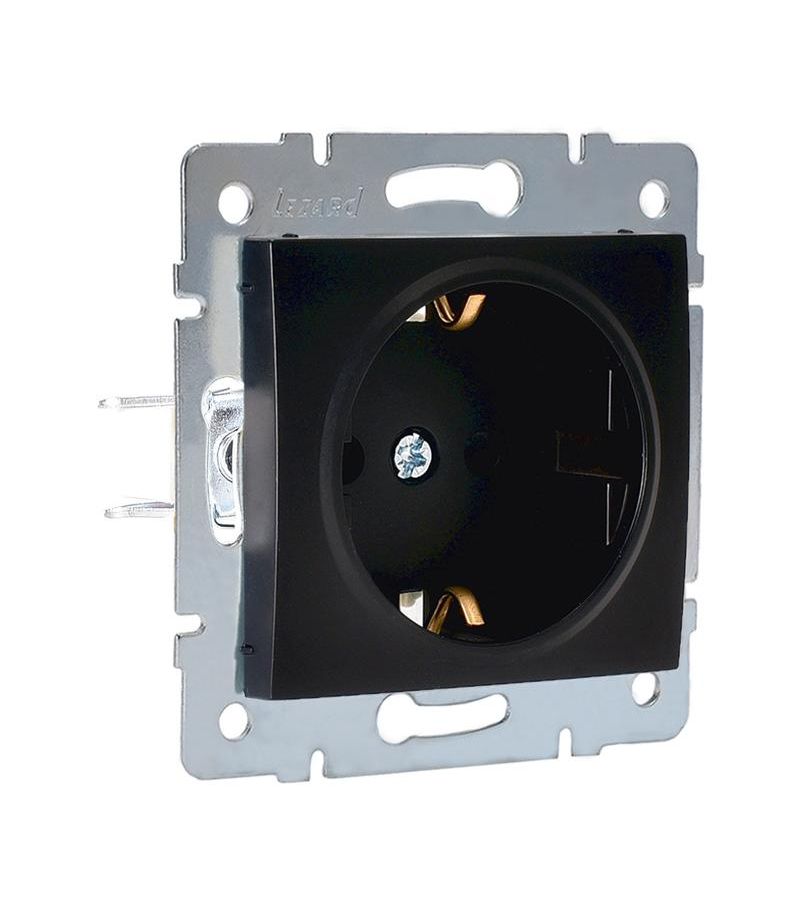 Механизм розетки 1-м СП KARINA защ. шторки с заземл. термопласт черн. бархат LEZARD 707-4288-124B
Механизм розетки 1-м СП KARINA защ. шторки с заземл. термопласт черн. бархат LEZARD 707-4288-124B