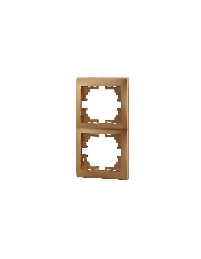 Рамка 2-м Мира верт. метал. зол. LEZARD 701-1300-152
Рамка 2-м Мира верт. метал. зол. LEZARD 701-1300-152