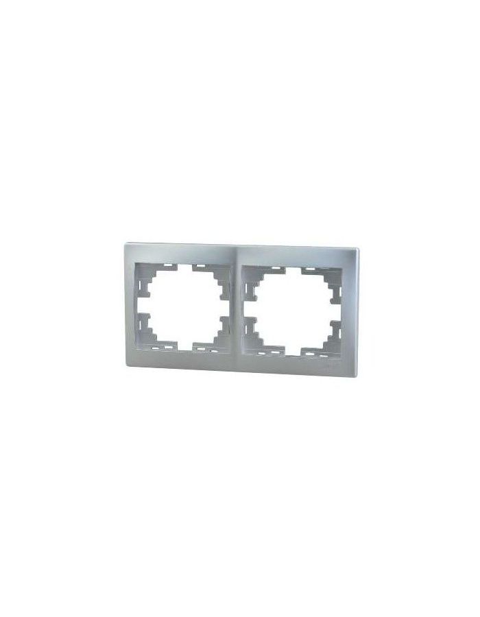 Рамка 2-м Мира горизонт. метал. сер. LEZARD 701-1000-147
Рамка 2-м Мира горизонт. метал. сер. LEZARD 701-1000-147