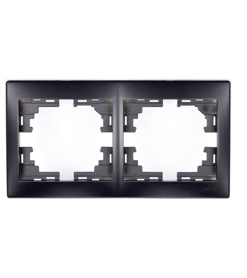 Рамка 2-м Мира горизонтальная черн. бархат LEZARD 701-4200-147
Рамка 2-м Мира горизонтальная черн. бархат LEZARD 701-4200-147