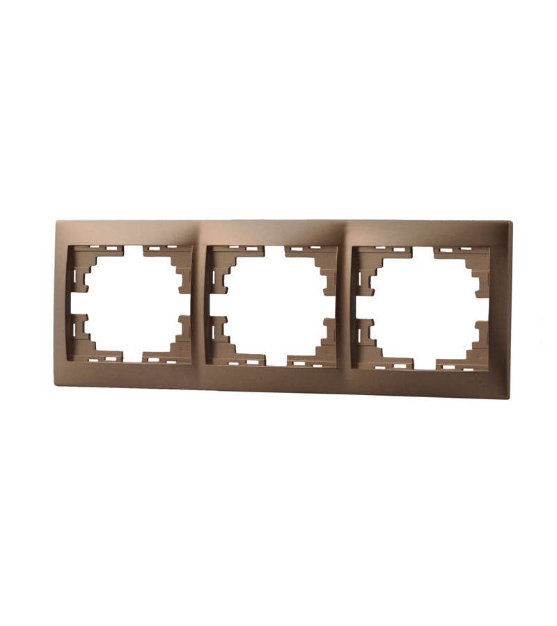 Рамка 3-м Мира горизонт. свет. корич. LEZARD 701-3100-148
Рамка 3-м Мира горизонт. свет. корич. LEZARD 701-3100-148