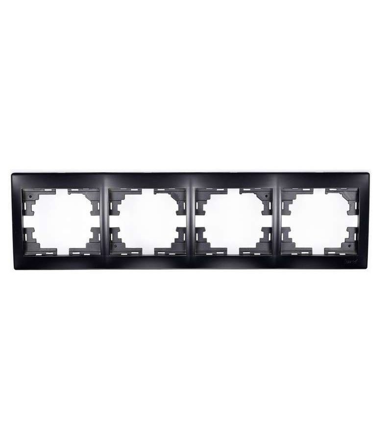 Рамка 4-м Мира горизонтальная черн. бархат LEZARD 701-4200-149
Рамка 4-м Мира горизонтальная черн. бархат LEZARD 701-4200-149