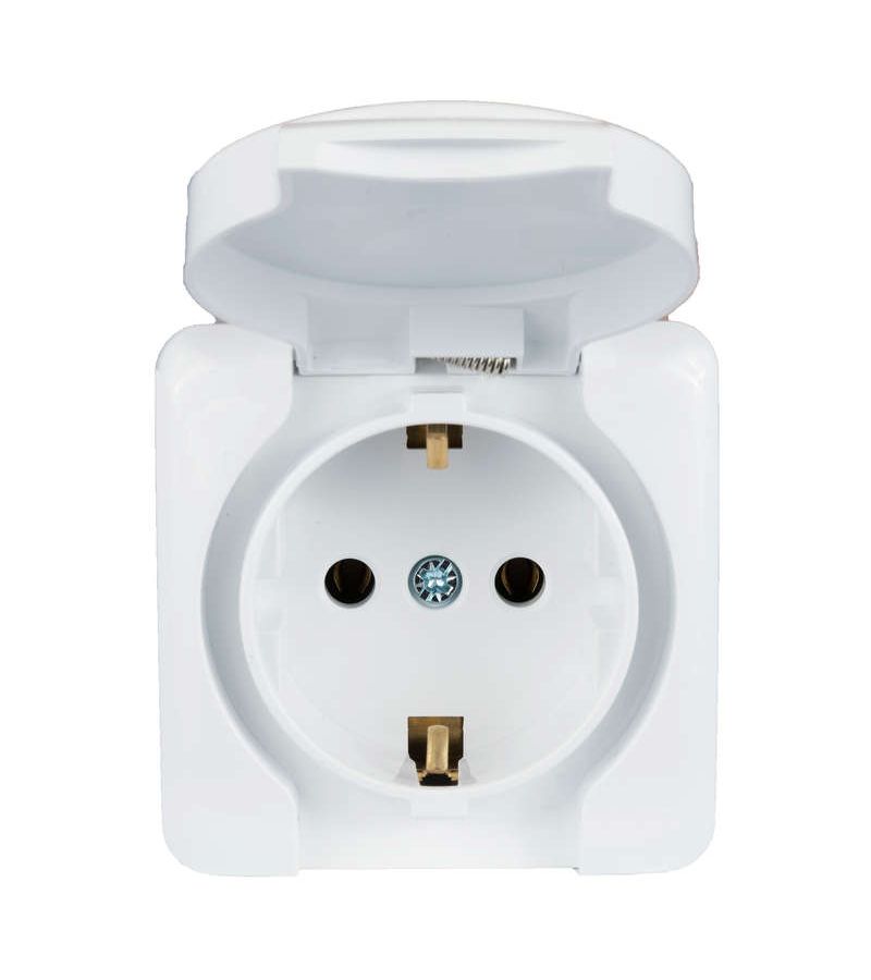 Розетка 1-м ОП с крышкой VIOLA с заземл. бел. LEZARD 751-0200-123
Розетка 1-м ОП с крышкой VIOLA с заземл. бел. LEZARD 751-0200-123